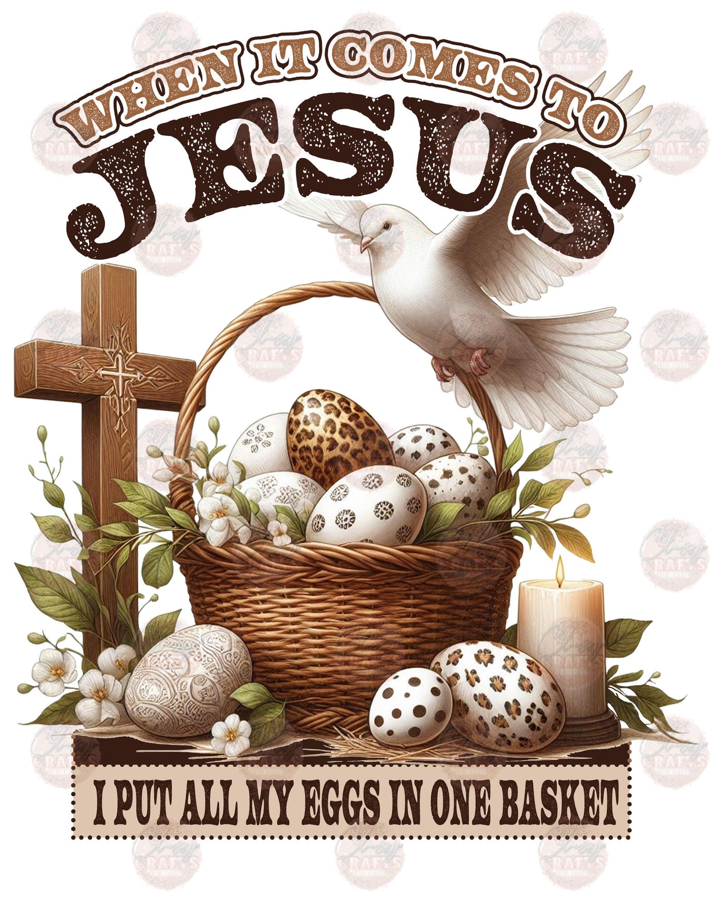 Jesus Easter Basket Transfer