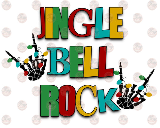 Jingle Bell Rock Skellie - Sublimation Transfer