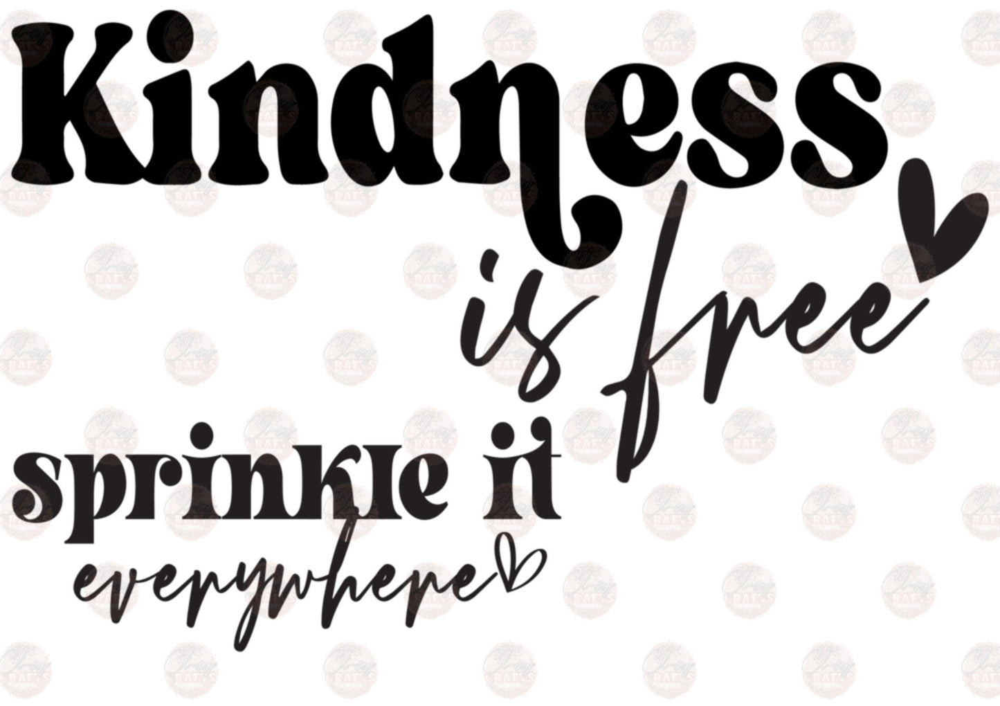 Kindness Is Free  Transfers