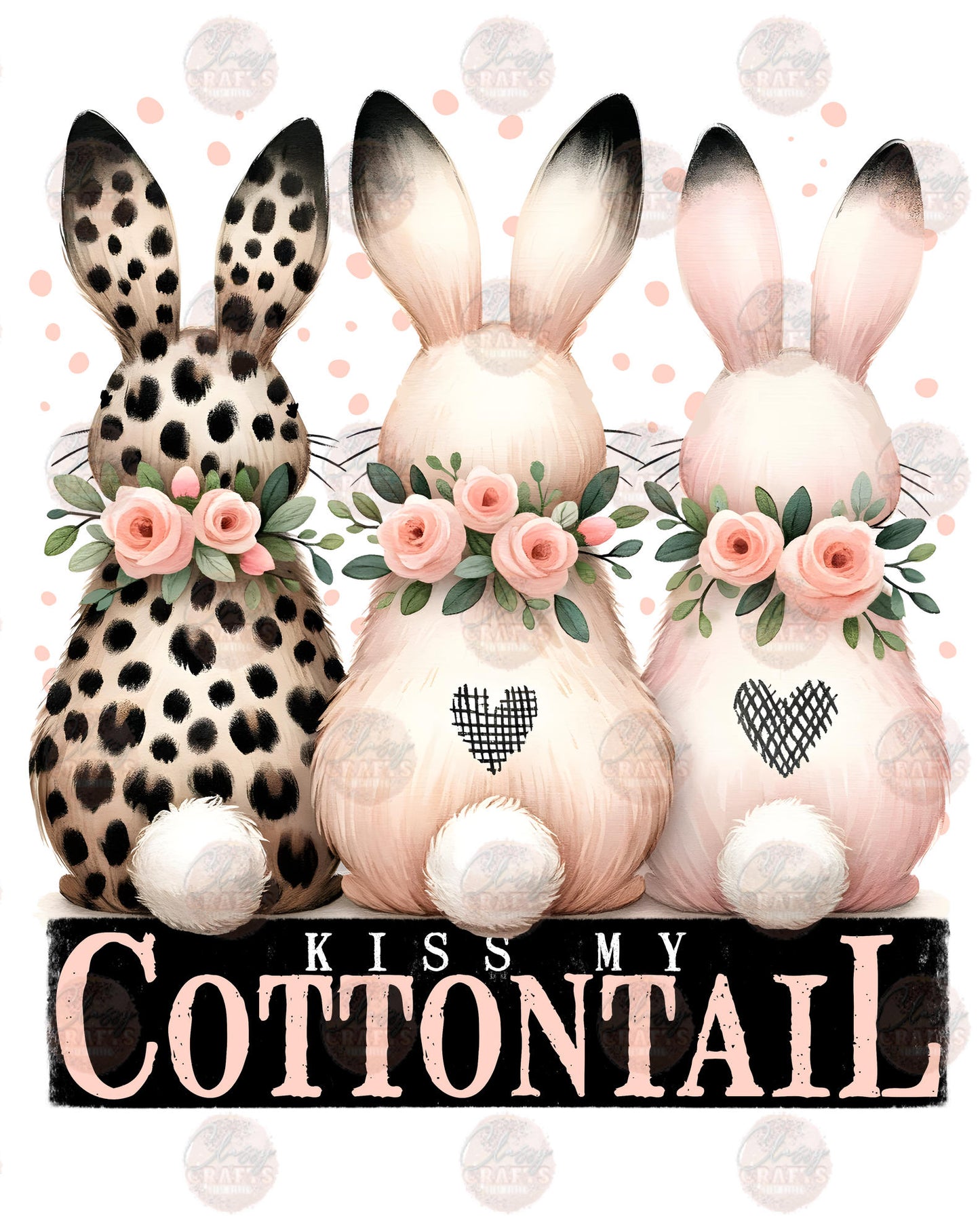 Kiss My Cottontail Transfer