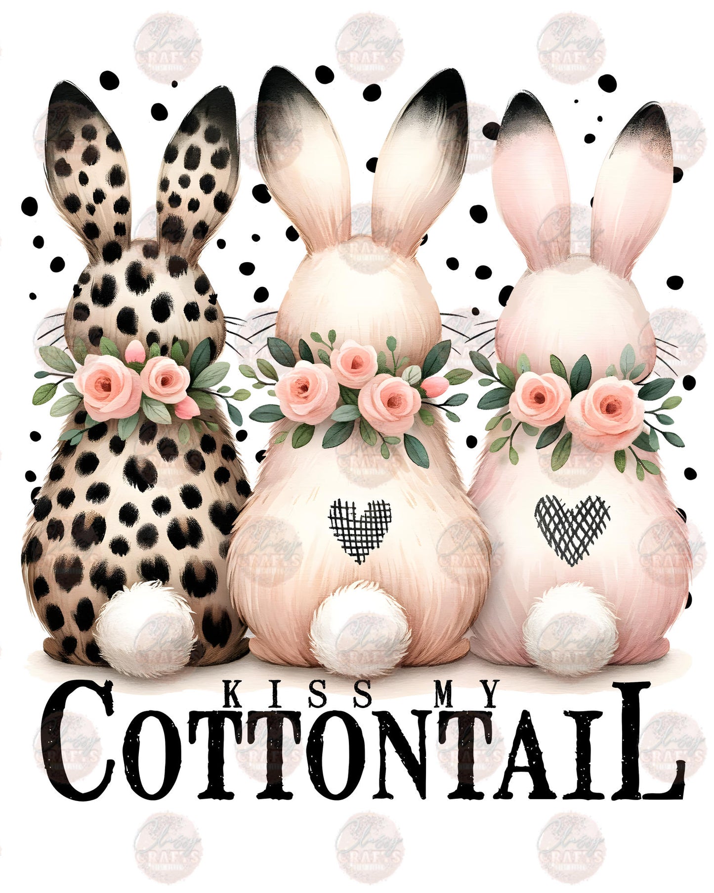 Kiss My Cottontail Transfer