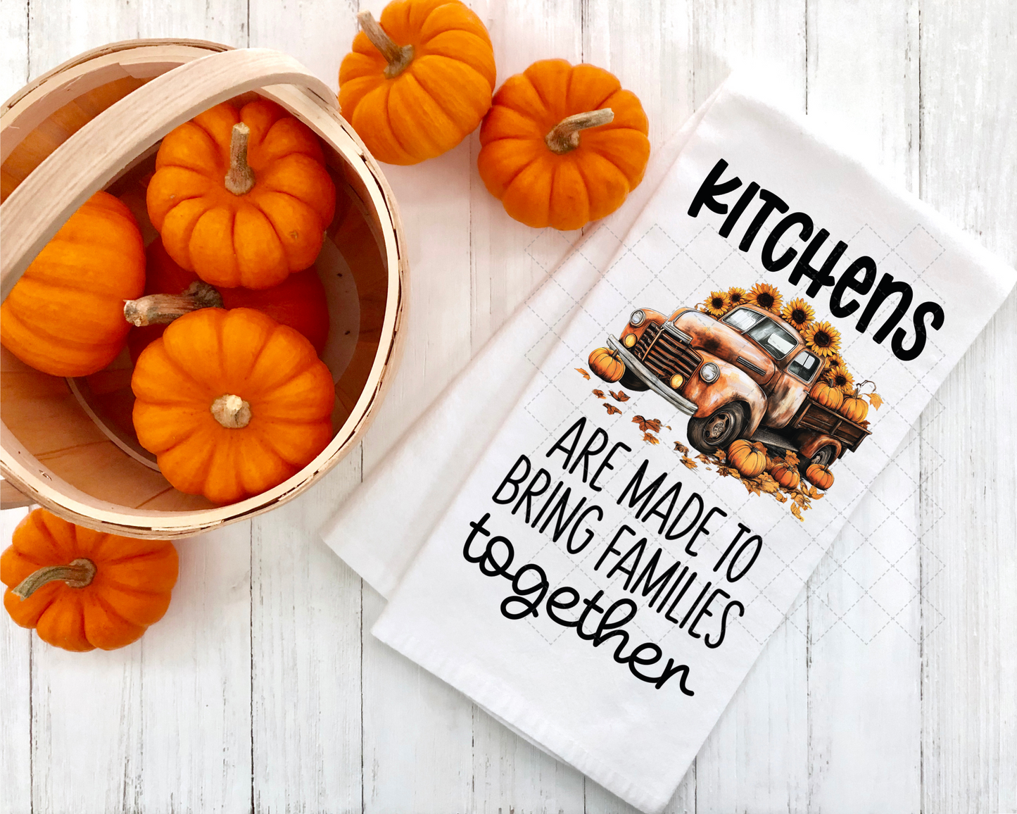 Kitchens Are Made Tea Towel Transfer