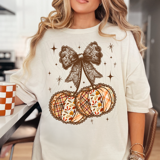 Lace Pumpkins Transfer