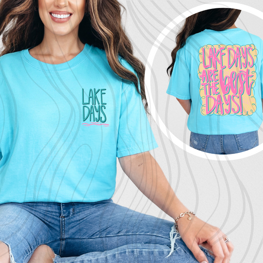 Lake Days Transfer ** TWO PART* SOLD SEPARATELY**