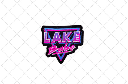 Lake Babe Faux Patch Transfer