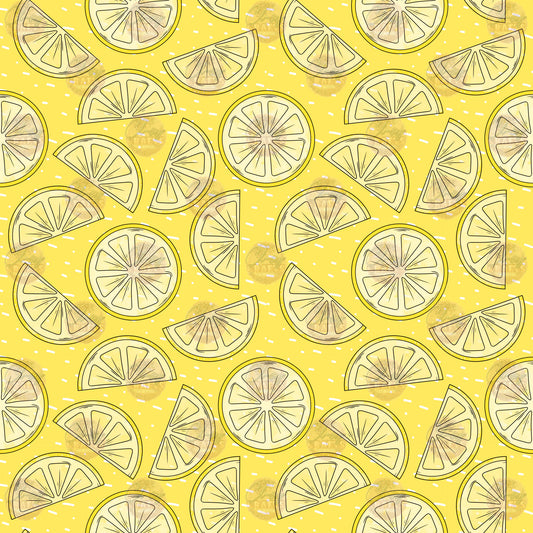 Lemon Seamless Wrap - Sublimation Transfer