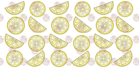 Lemon Tumbler Wrap - Sublimation Transfer