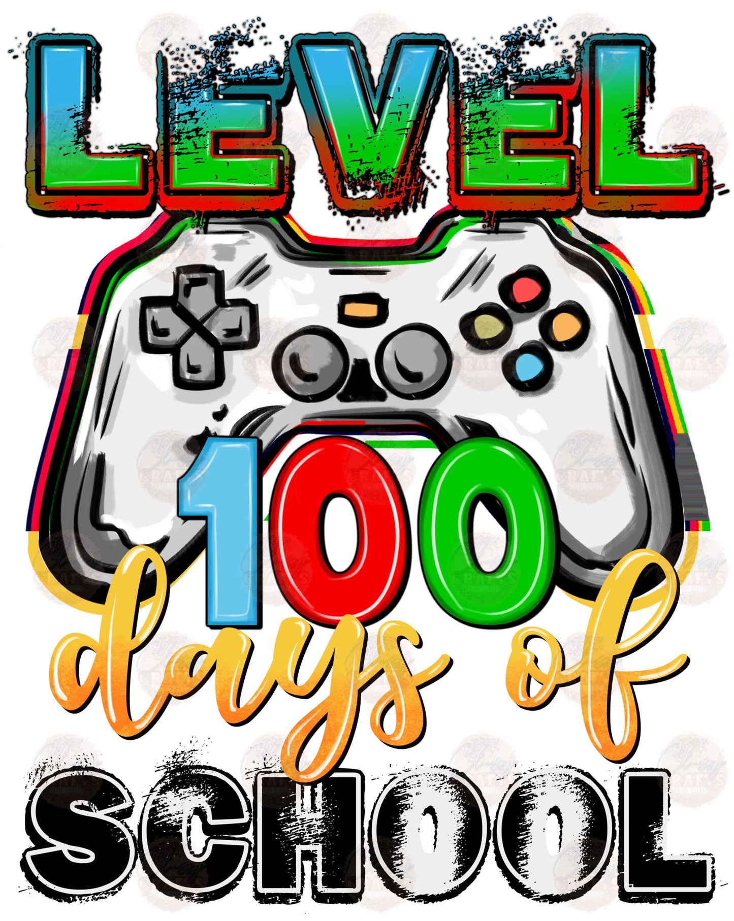 Level 100 Days Of School Transfers