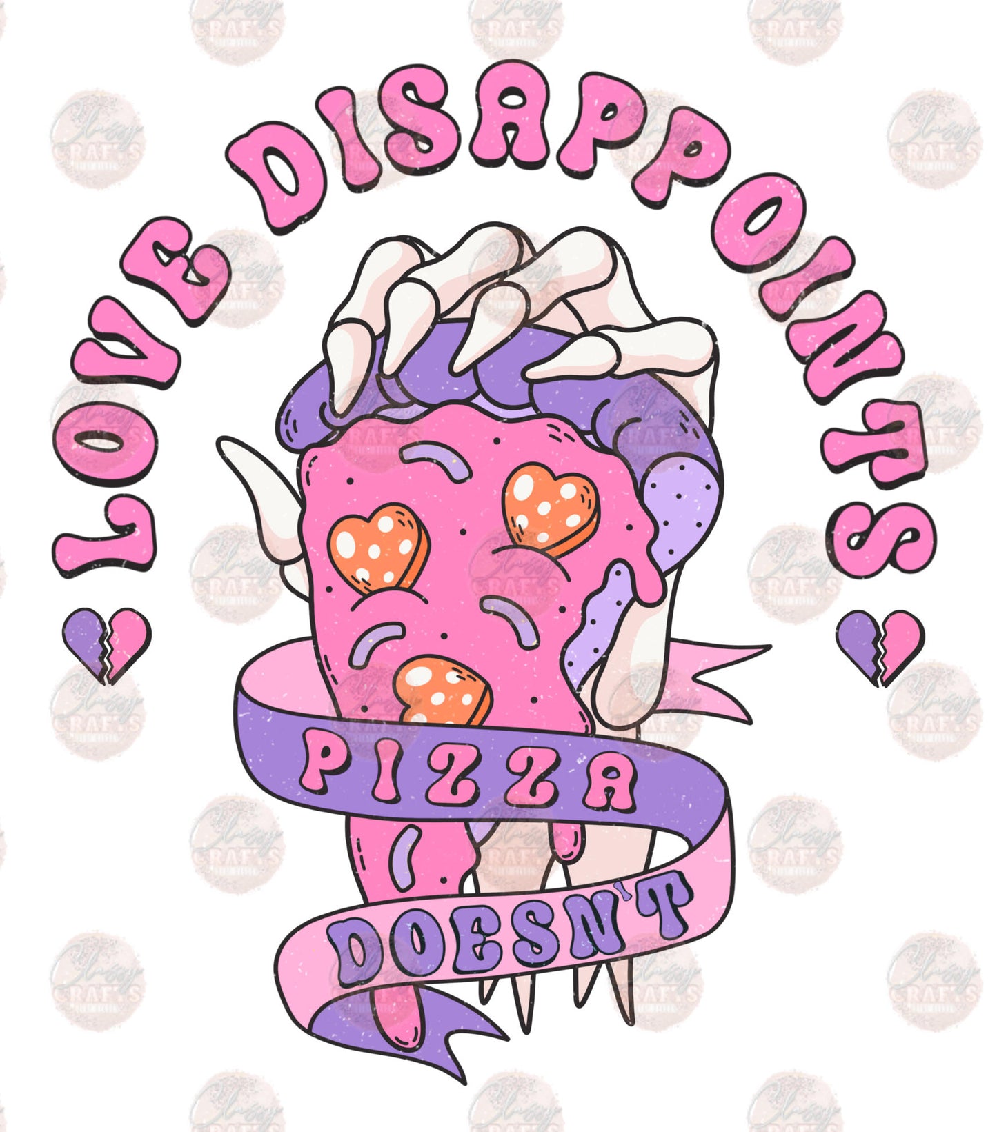 Love Disappoints Pizza Doesn't Transfer