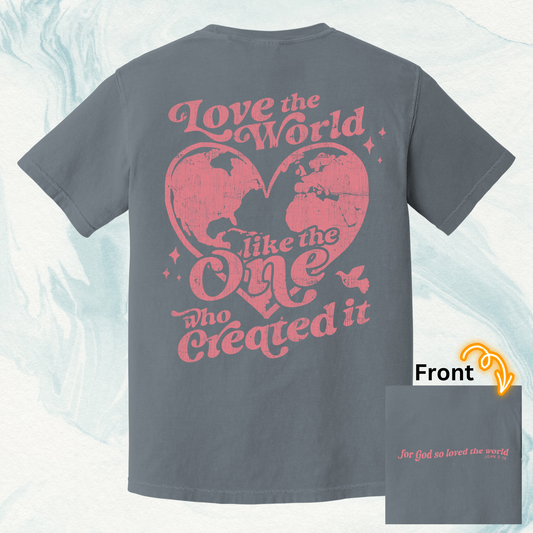 Love The World ** TWO PART* SOLD  SEPARATELY** Transfer