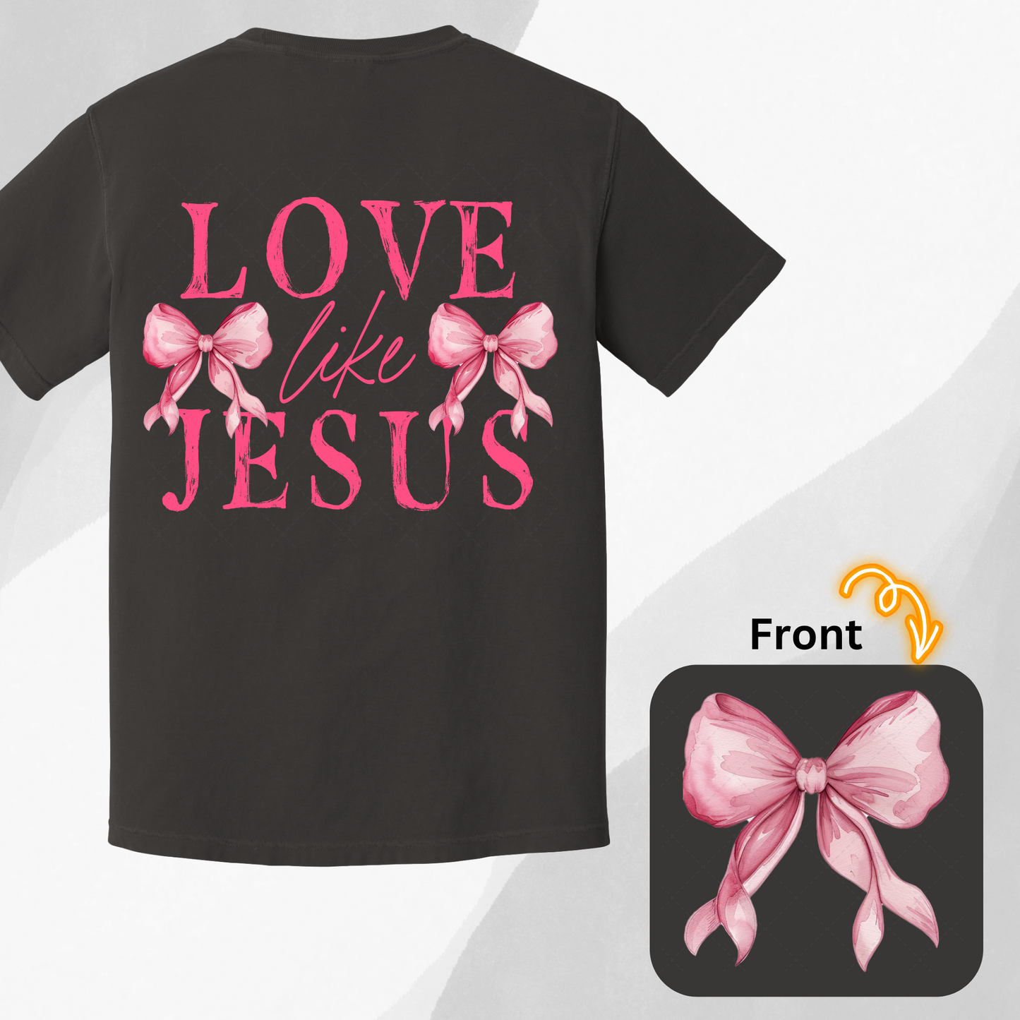 Love Like Jesus Transfer ** TWO PART* SOLD SEPARATELY**