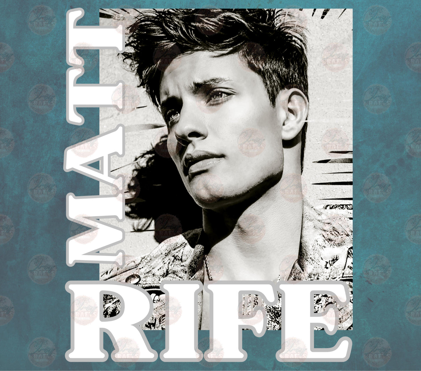M.R. Dark Teal Tumbler Wrap