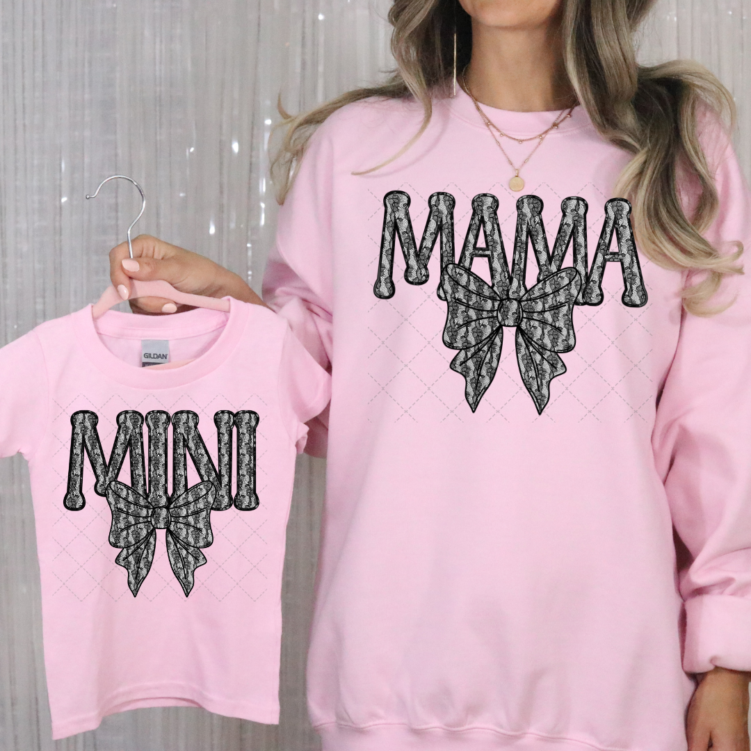 Mama Mini Lace Transfer