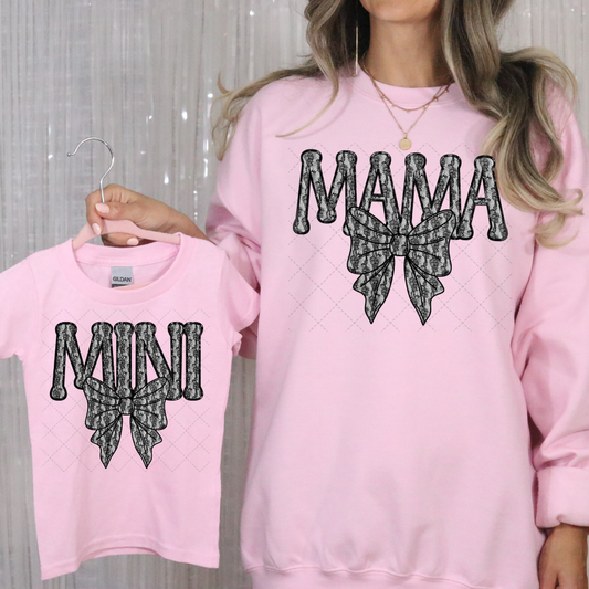 Mama Mini Lace Transfer