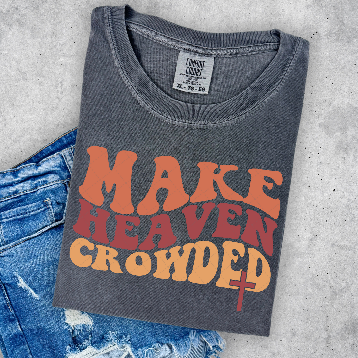 Make Heaven Crowded Retro Transfer