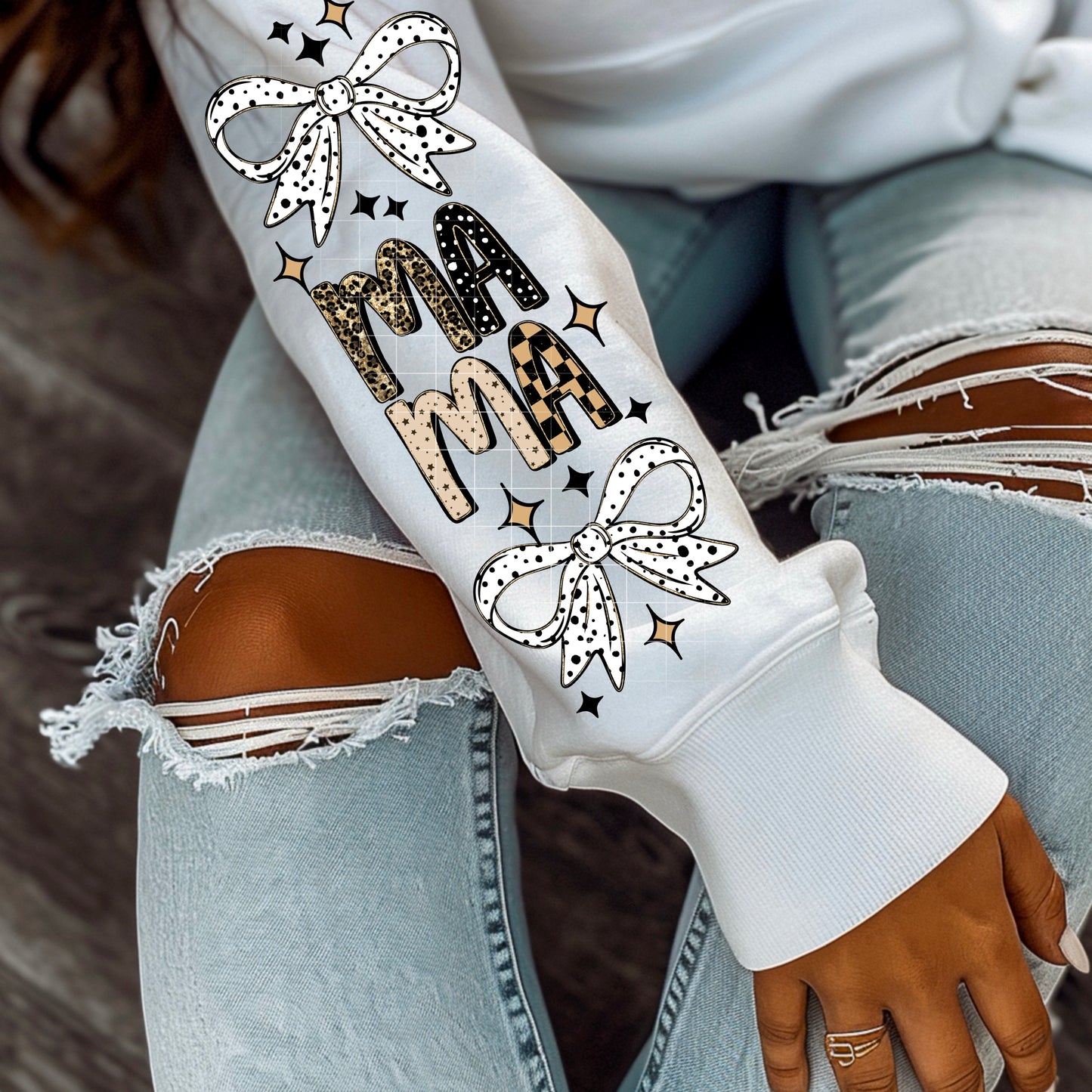 Mama Cheetah Checker ** TWO PART* SOLD SEPARATELY**