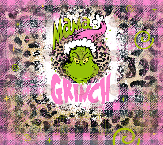 Mama Grump Tumbler Wrap - Sublimation Transfer