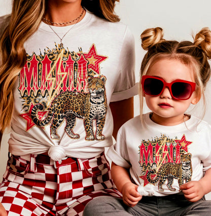 Mama Mini Leopard Transfer