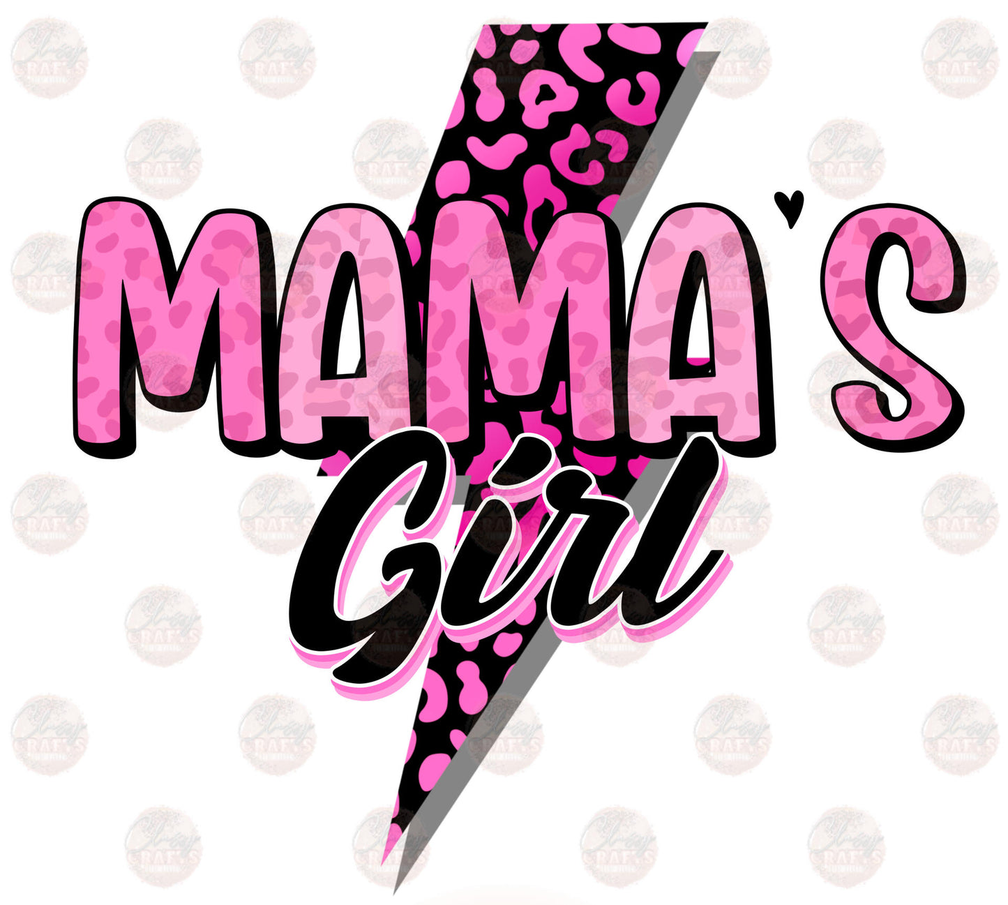 Mama's Girl Bolt Transfer