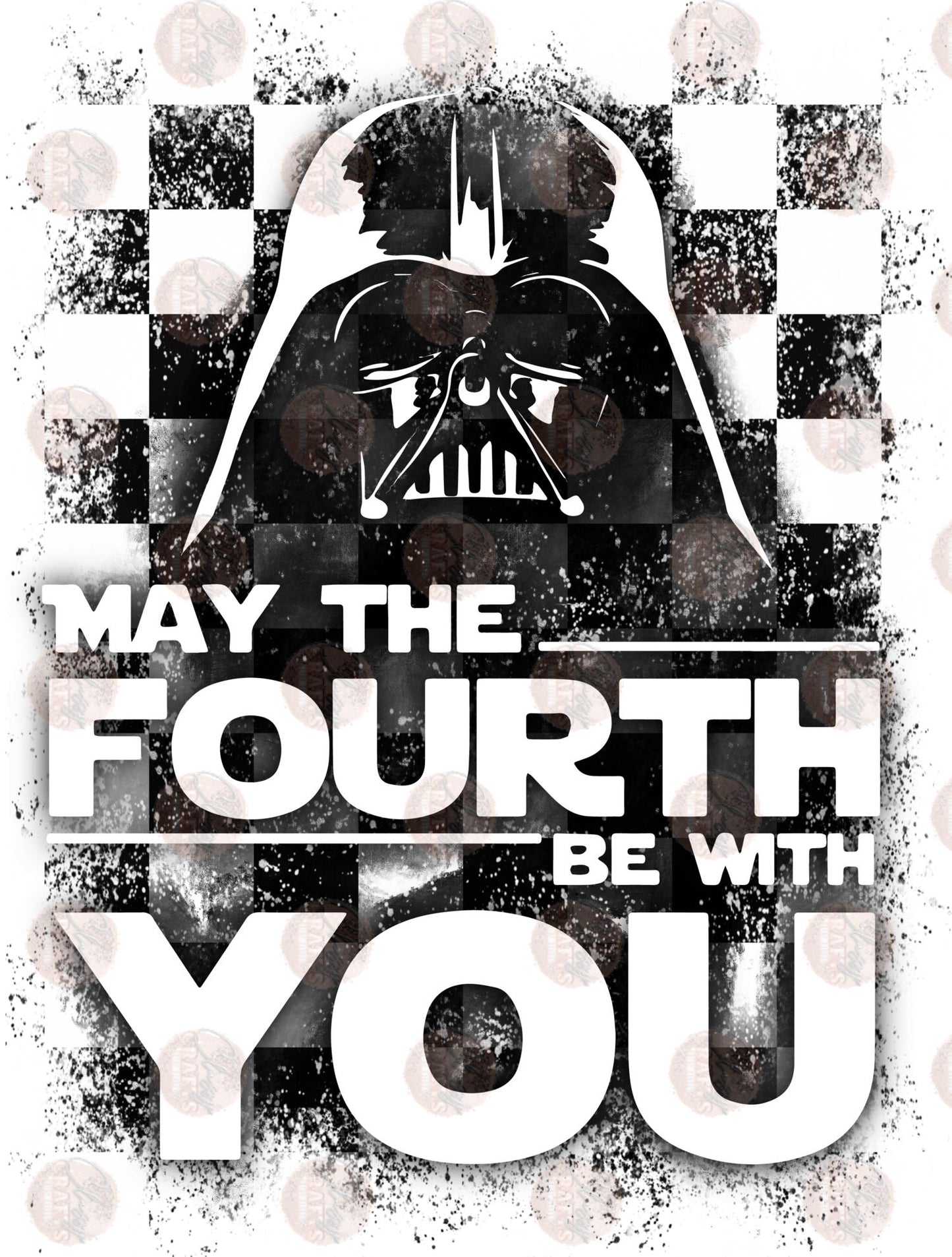 May The Fourth Darth V - Sublimation Transfer