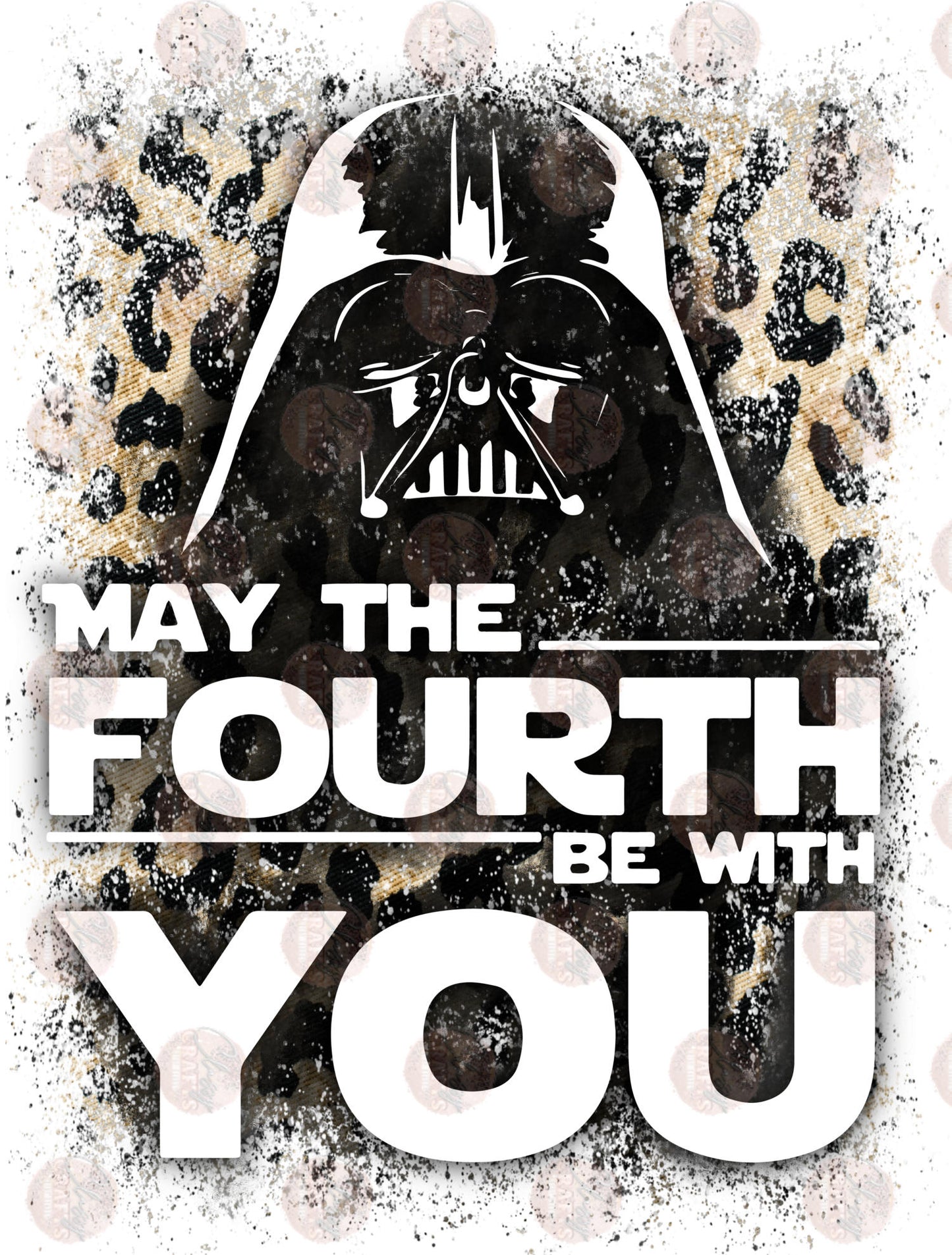 May The Fourth Darth V - Sublimation Transfer