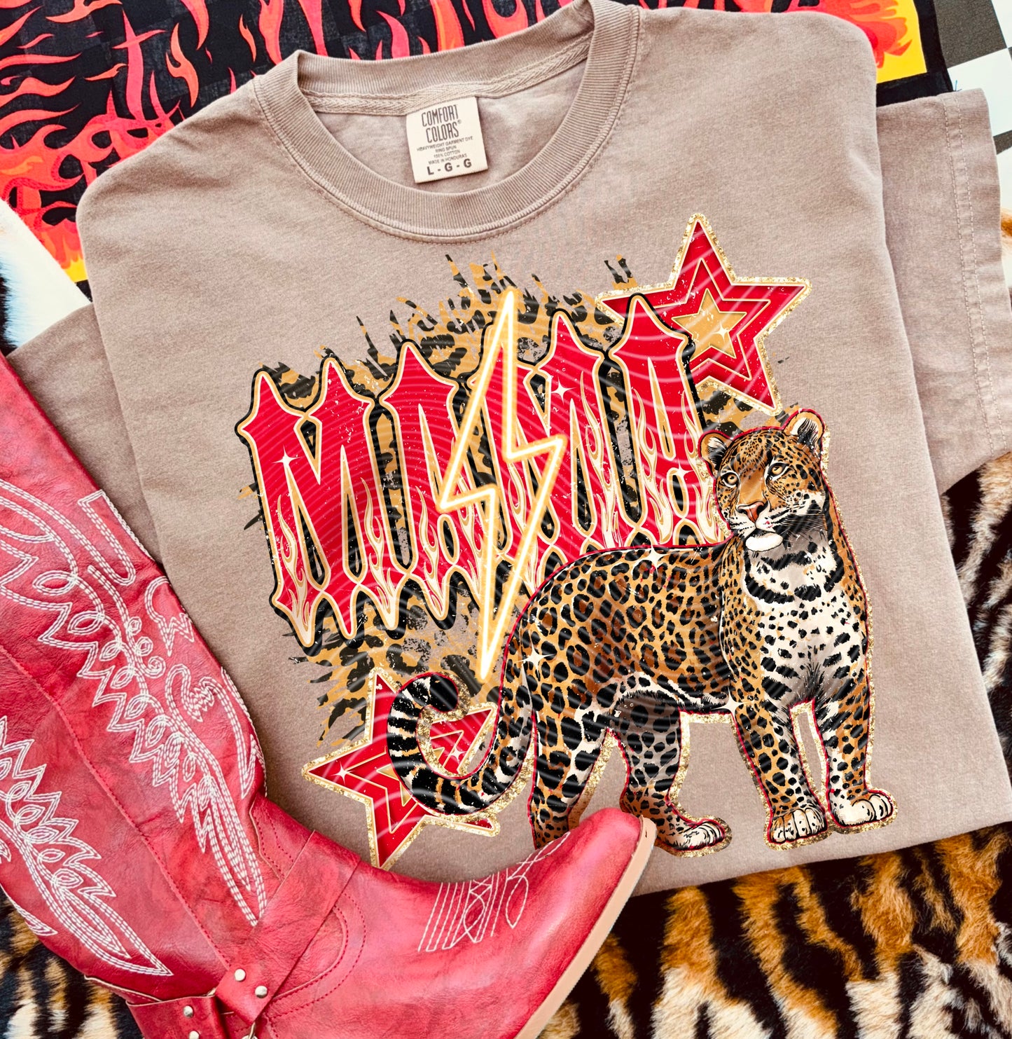 Mama Mini Leopard Transfer