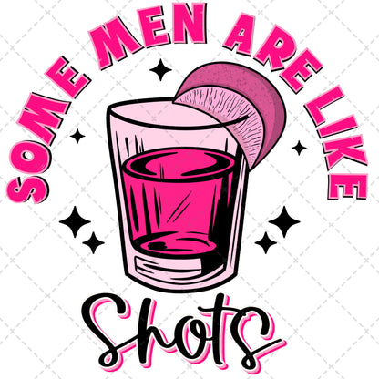 Men are Like pink **TWO PART* SOLD SEPARATELY** Transfer