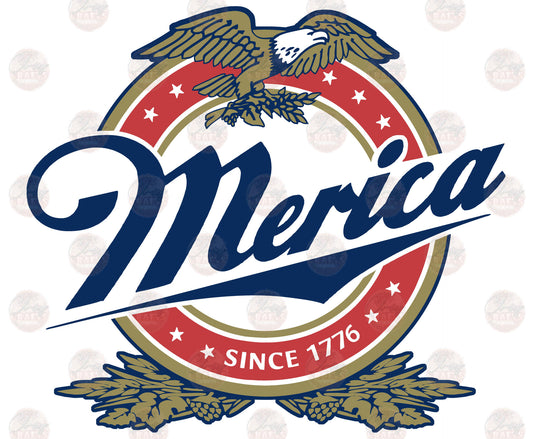 Merica Since 1776 - Sublimation Transfers