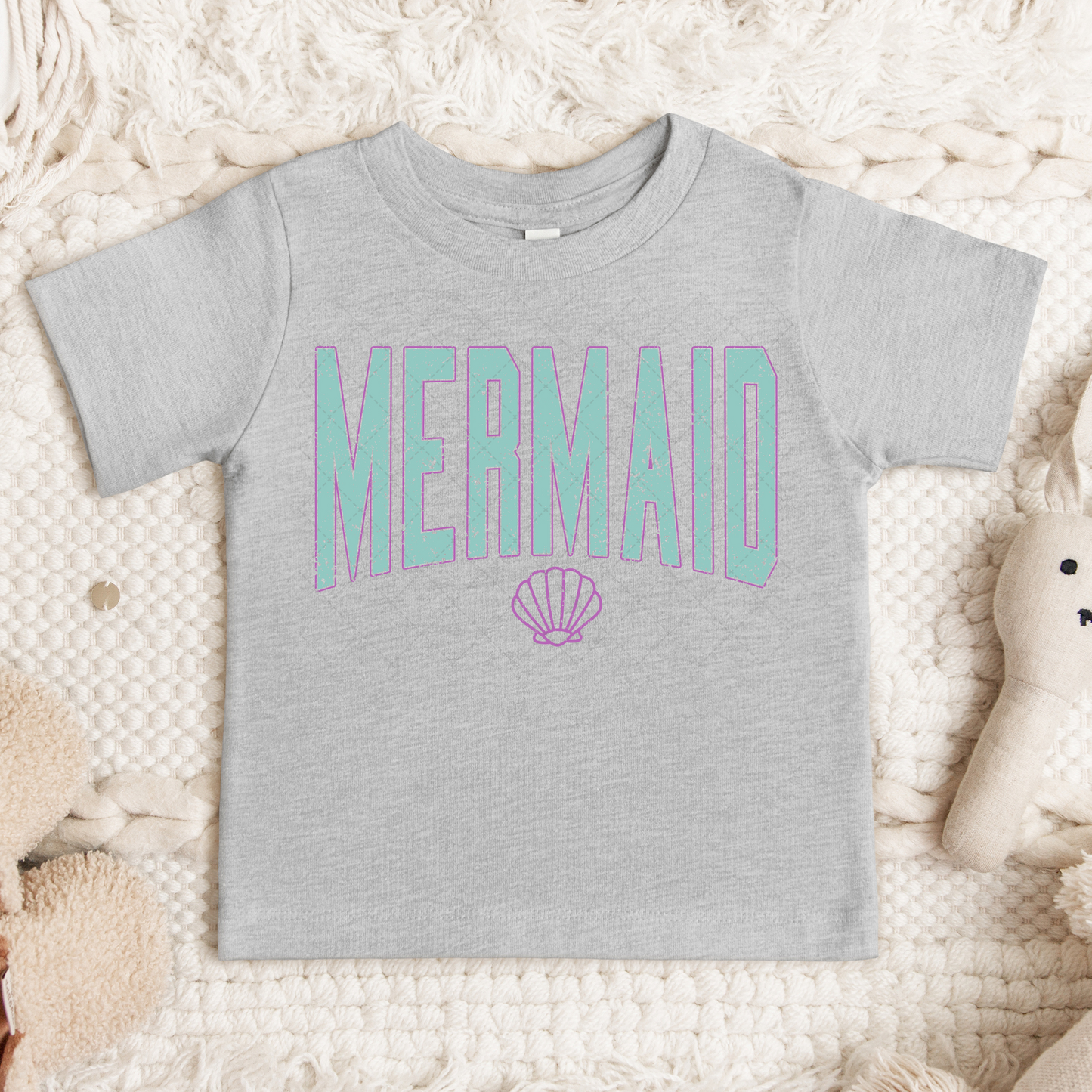 Mermaid Seashell Transfer