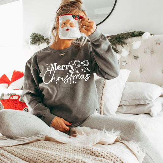 Merry Christmas White Transfer