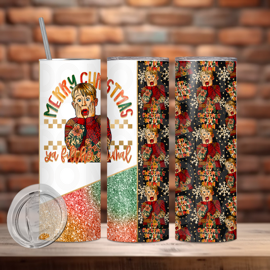 Merry Christmas Ya Tumbler Transfer