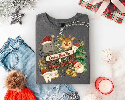 Christmas Music Mix Tape Transfer