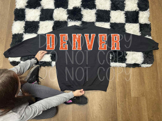 DB Distressed Jersey Back Transfer