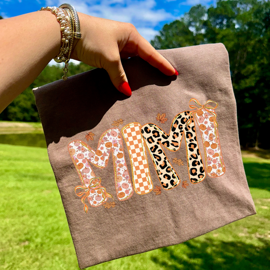 Mimi With Bows Transfer