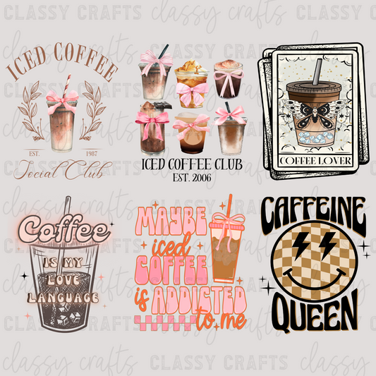 Mini Coffee - 30x24 -PREMADE GANG SHEET