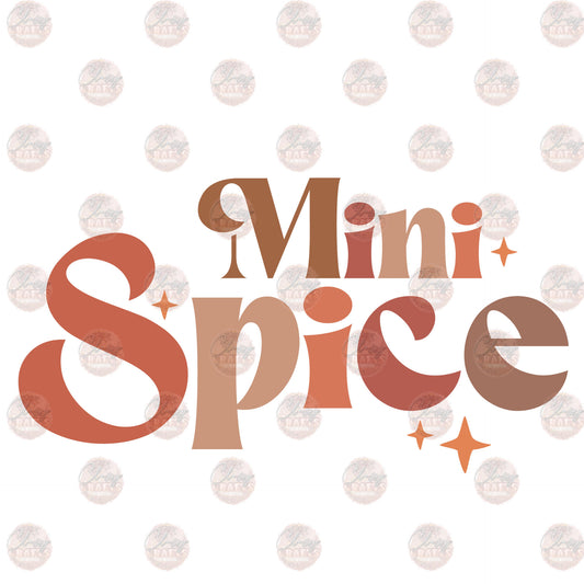 Mini Spice - Sublimation Transfer