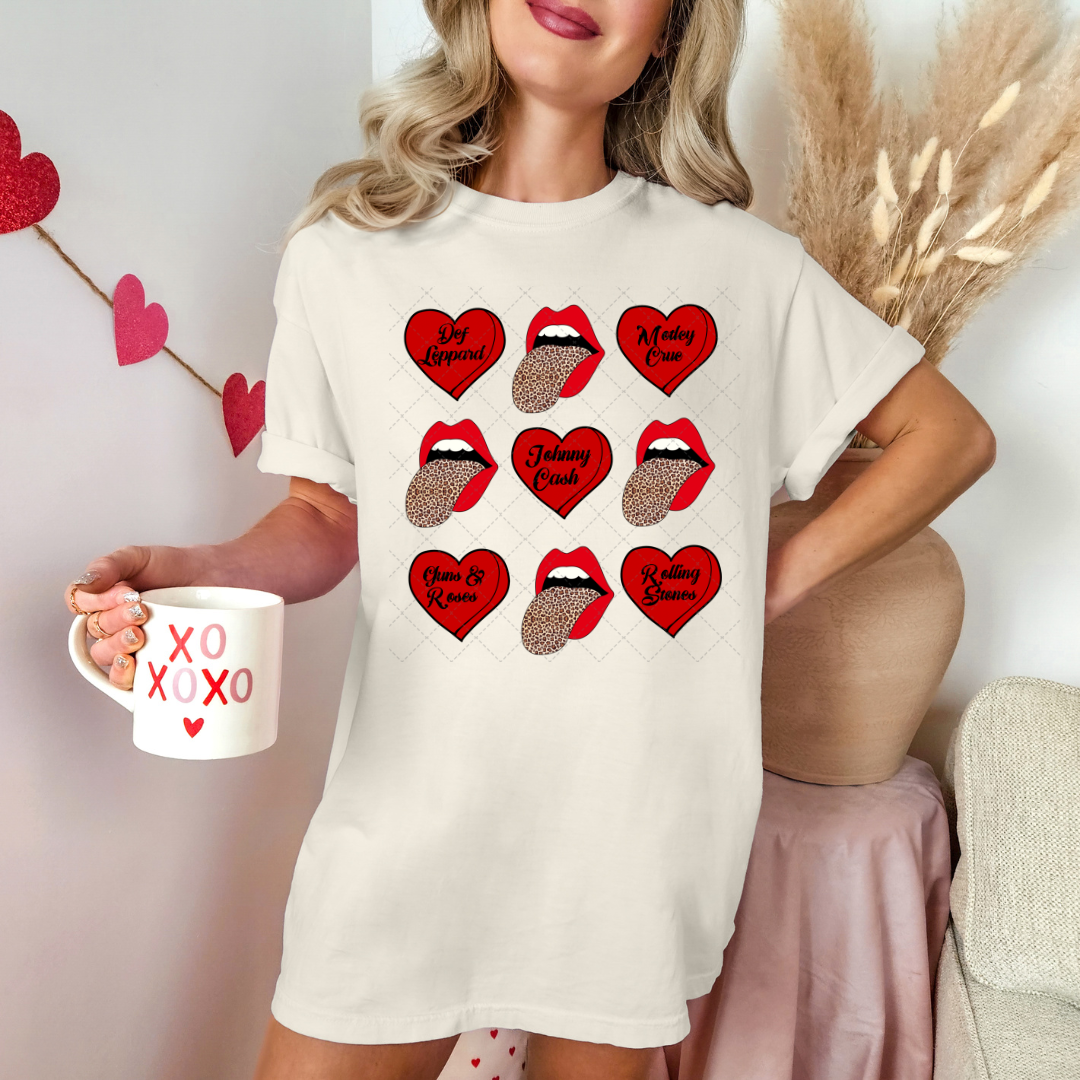 Rock N Roll Valentines - Sublimation Transfer