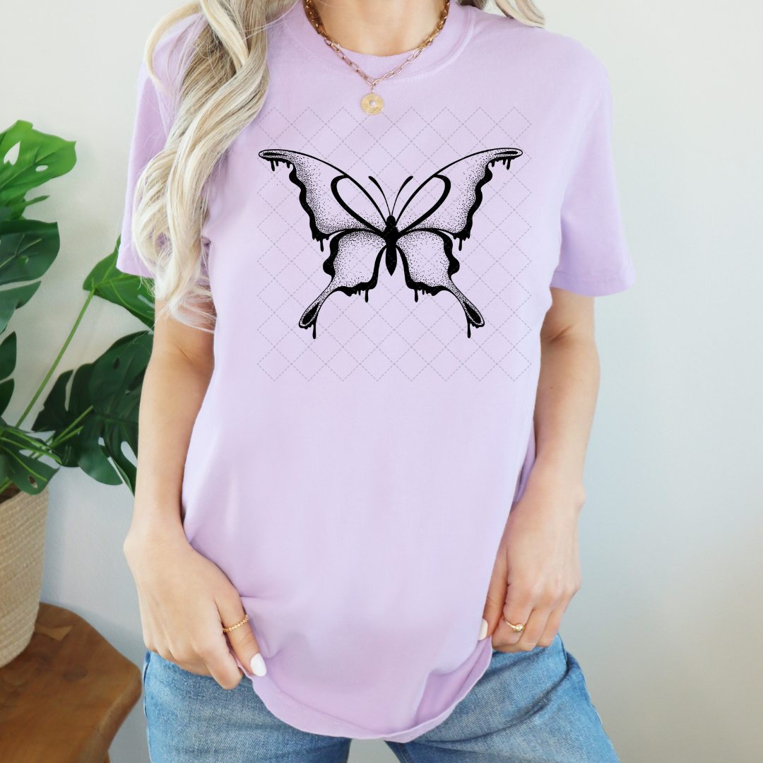 Butterfly With Shading Transfer