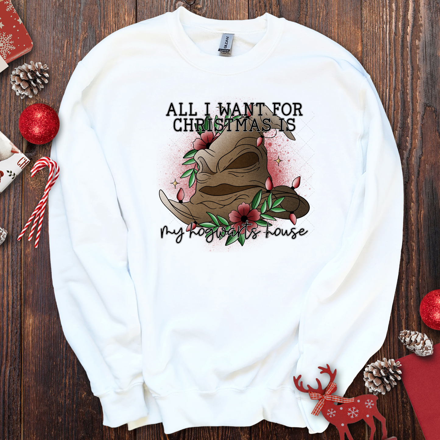 Christmas With The Sorting Hat Transfer