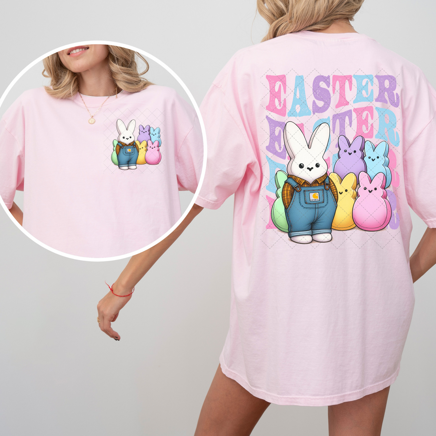 Peeps Easter Transfer ** TWO PART* SOLD SEPARATELY**