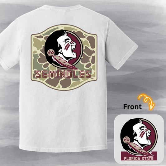 Camo FSU Transfer ** TWO PART* SOLD SEPARATELY**