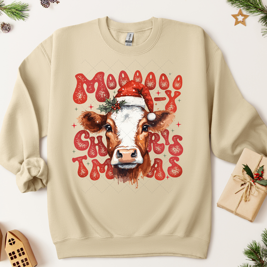 Moo-y Christmas Transfer