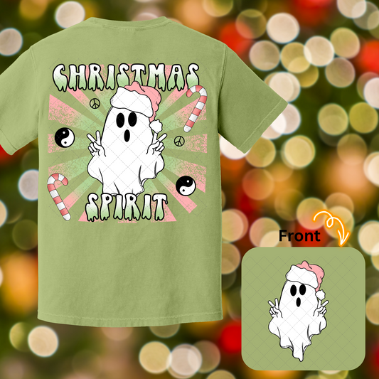 Christmas Spirit Boo  **TWO PART** Transfer