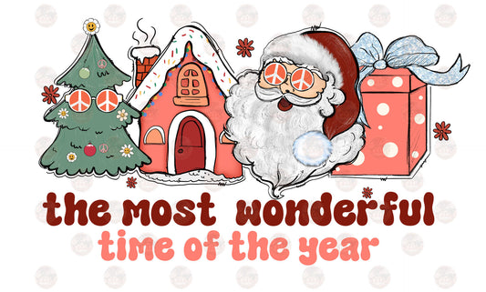 Most Wonderful Time Of The Year - Sublimation Transfers
