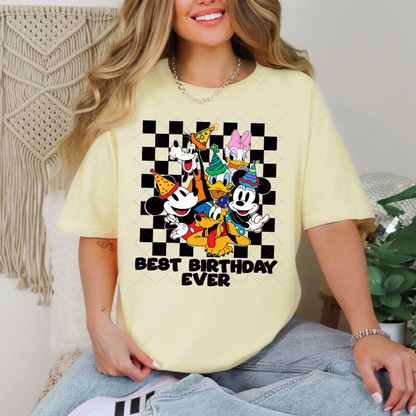 Mouse Best Birthday Transfer