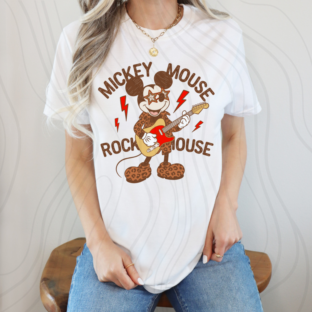 Mouse Rock House Transfer – Classy Crafts