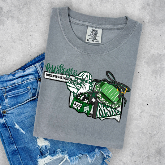Muskogee Roughers Game Day Coquette Transfer