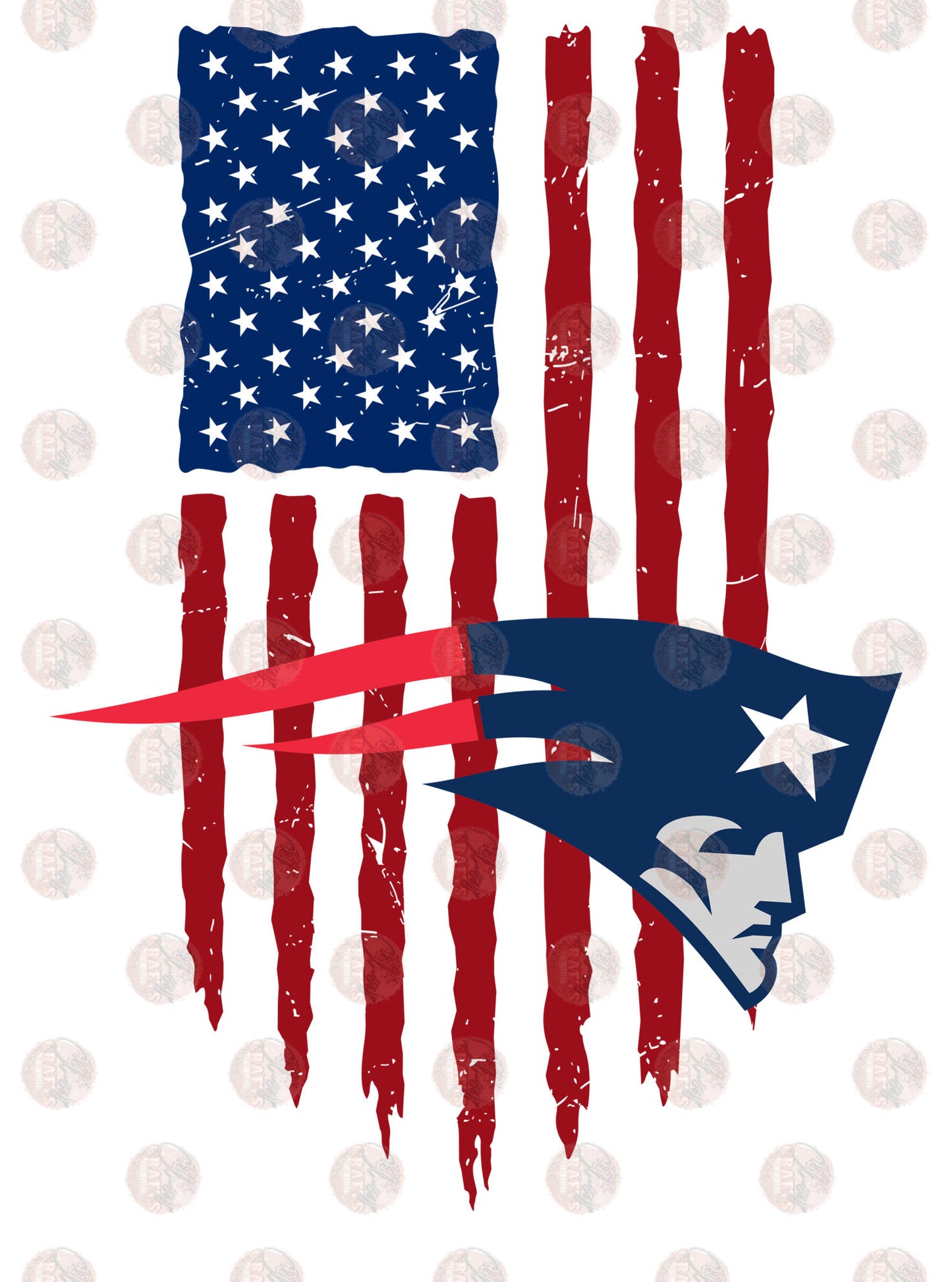 New England on Flag Transfer