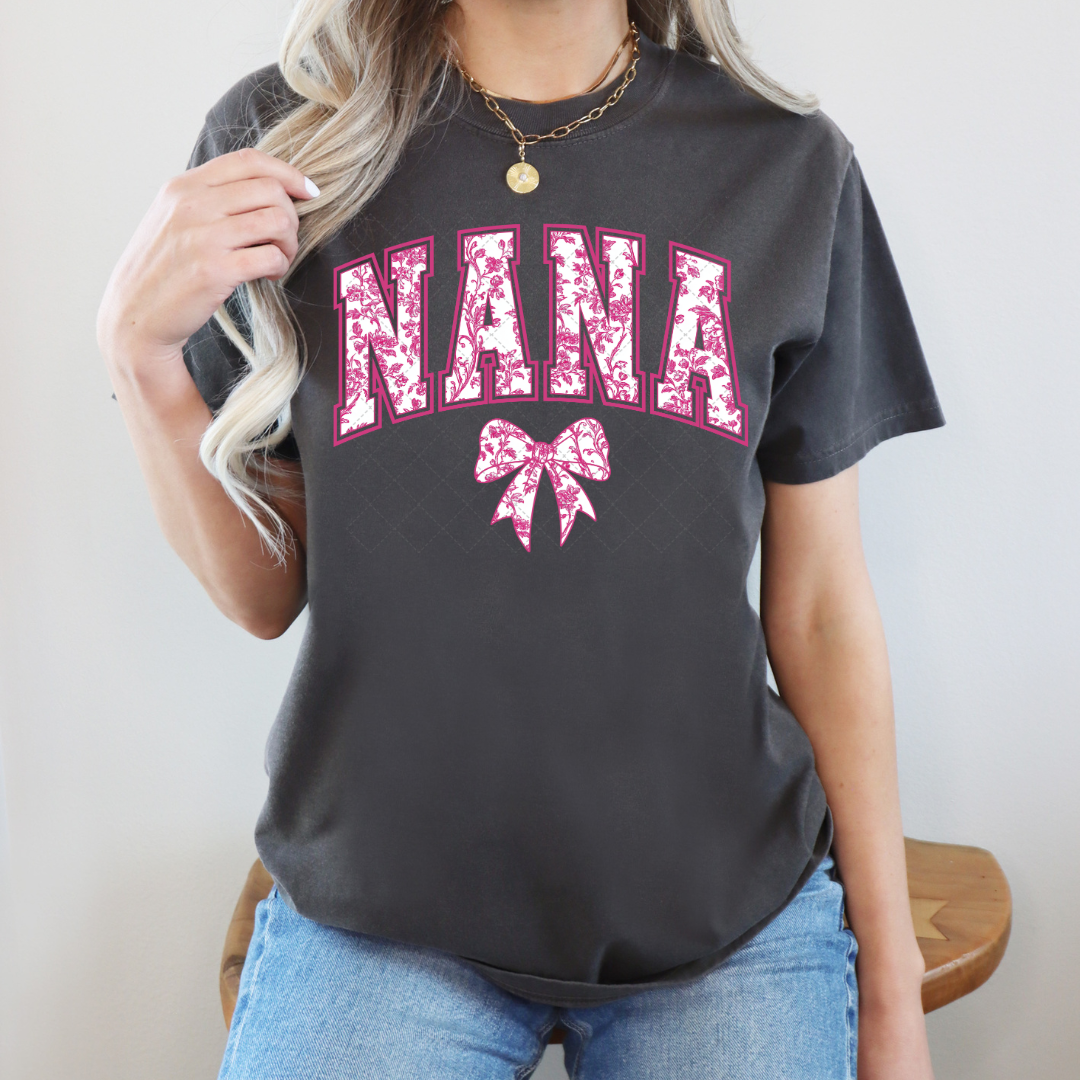 Nana Chinoiserie Pink Transfer