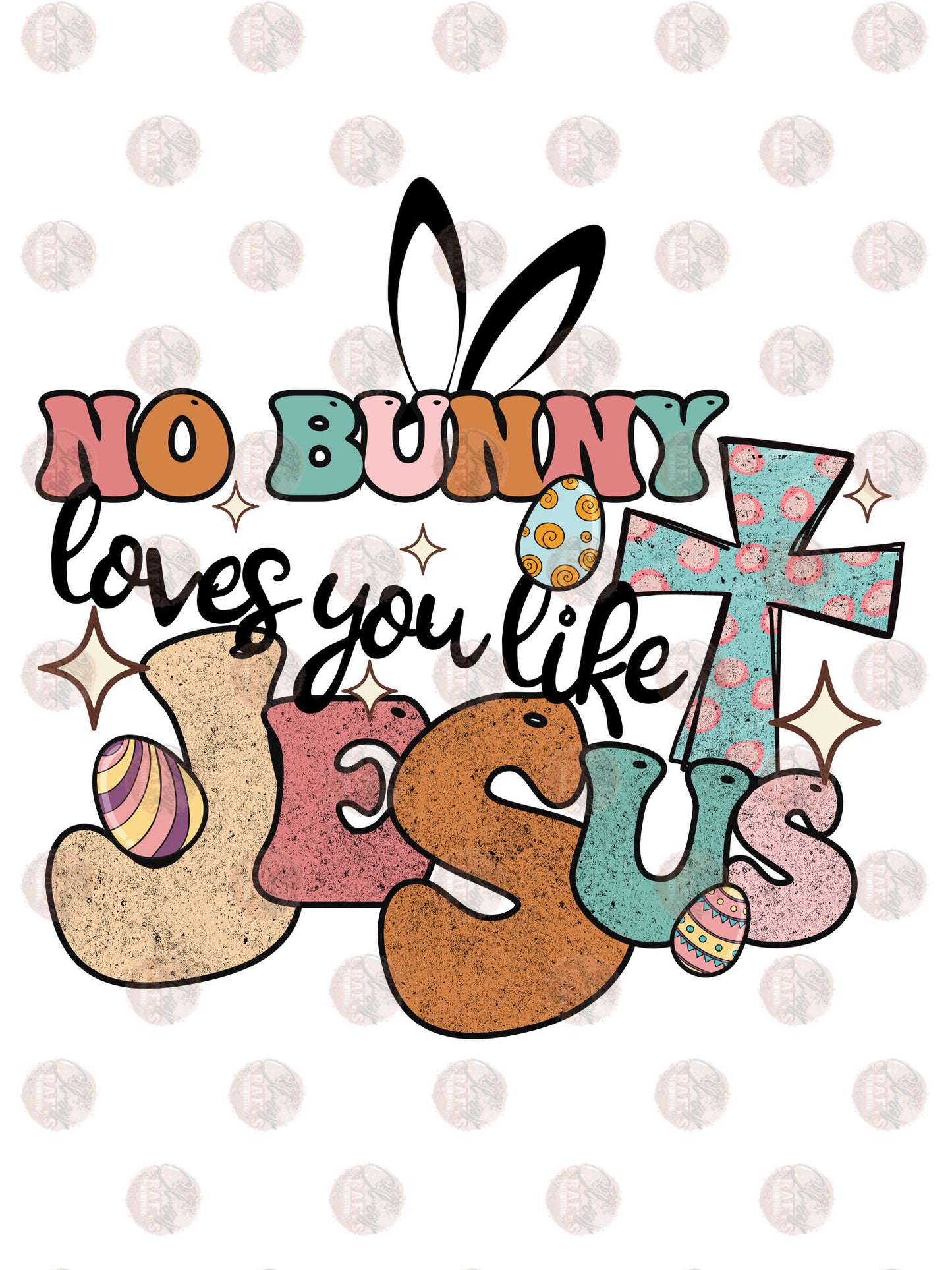 No Bunny Loves Like Jesus Transfer